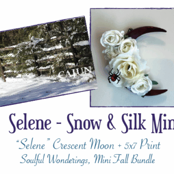 "Selene" - Snow & Silk Mini